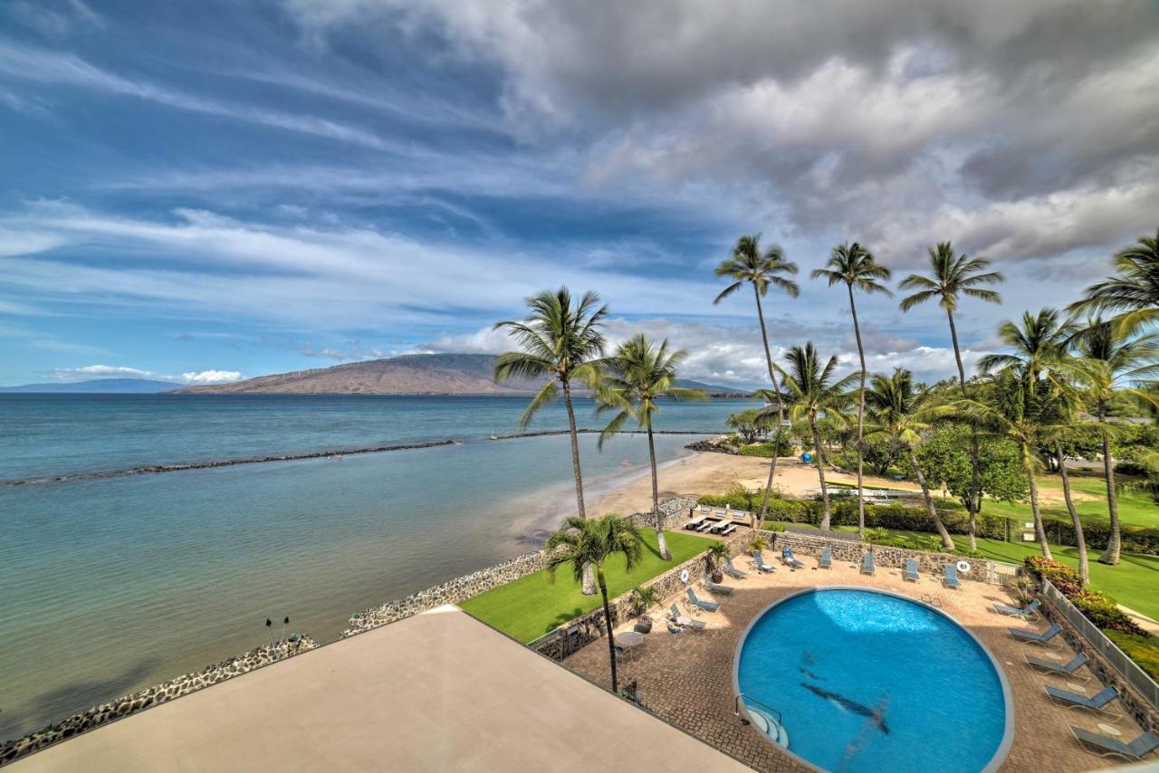 Beachfront Kihei Sanctuary With Lanai And Ocean Views! Exterior photo